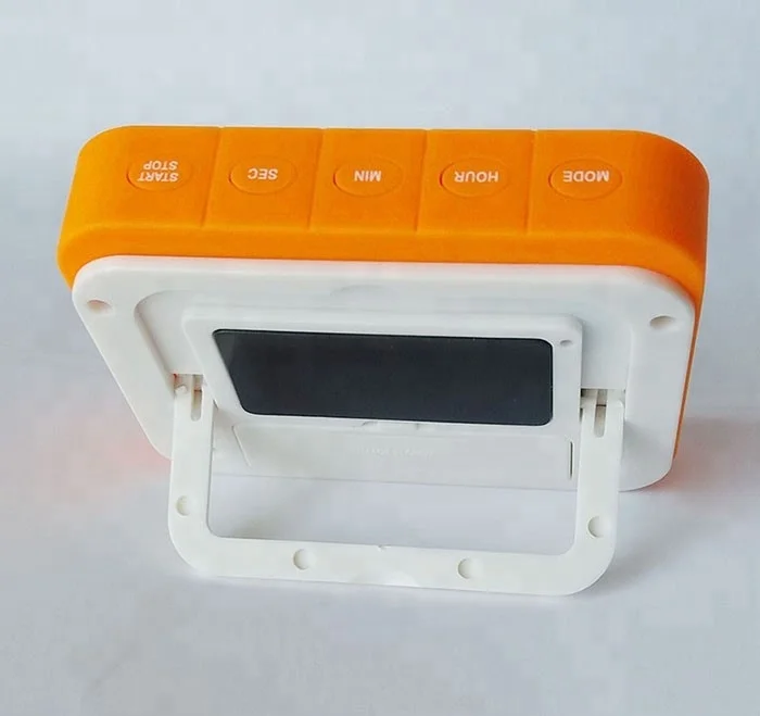 EMAF Student large display 24 hours timer clock multifunction time display countup countdown kitchen magnetic timer with stand