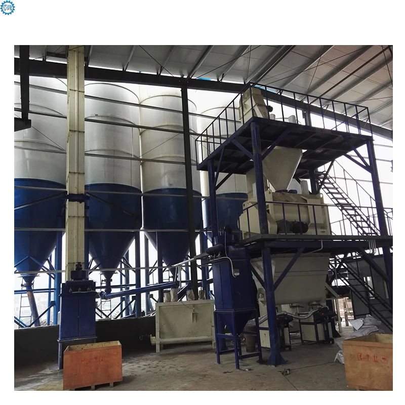 12T/H ceramic tile adhesive manufacturing plant for sale putty powder making machine