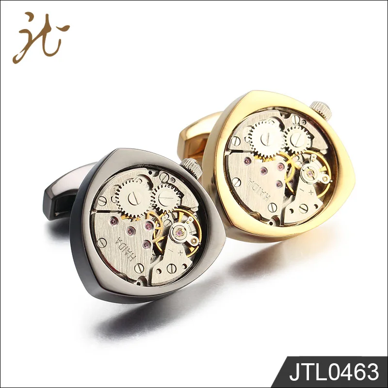 
Fashion Hot Sale Functional Watch Movement Cufflinks For Gift 