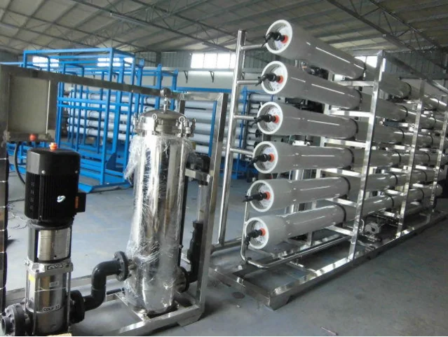  Крупногабаритная промышленная система обработки воды с обратным осмосом 26TPH