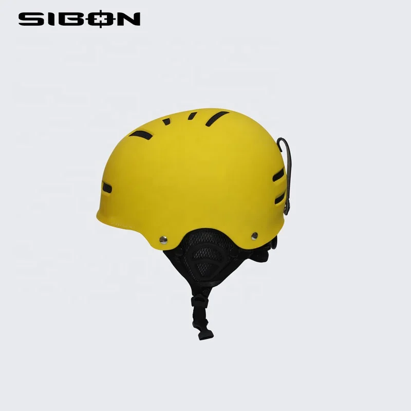 
SIBON B0822108 CE 14 air vents ABS shell removable goggle lock strap washable liner kids ski helmet oem 