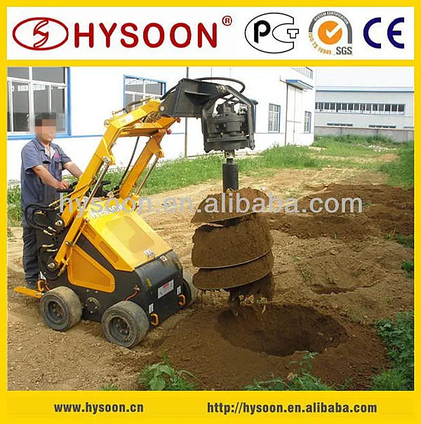 Garden, farm soil drilling auger