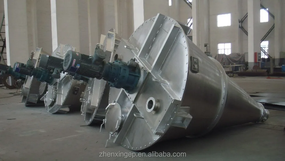 DSH Series Conical double screw mixer in food industry