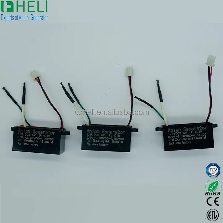 
Wholesale Manufacturer Formaldehyde Function 12V Negative Ion Generator With Removing Smoke Haze 