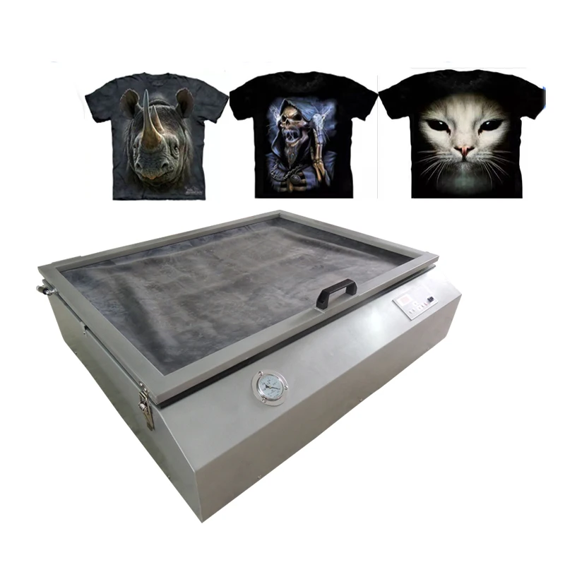 digital screen printing exposure unit vacuum screen exposure machine with UV light