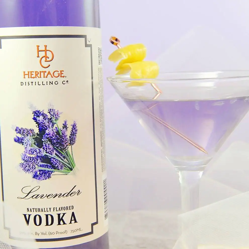 Hot sale  Wholesale Lavender liquor flavor Vodka