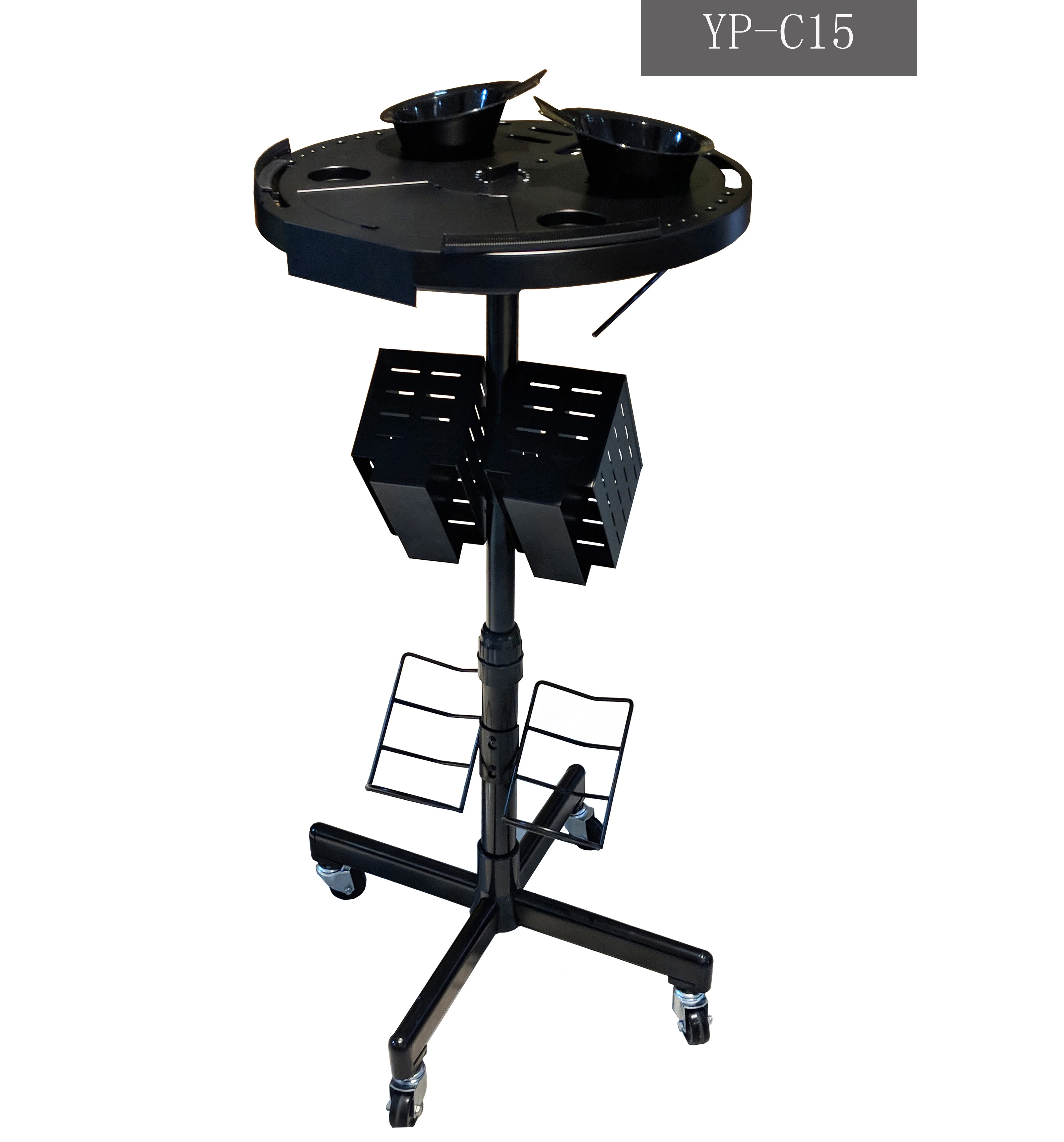New salon carts and trolleys cheap salon beauty trolley cart salon on wheels rolling color service tools