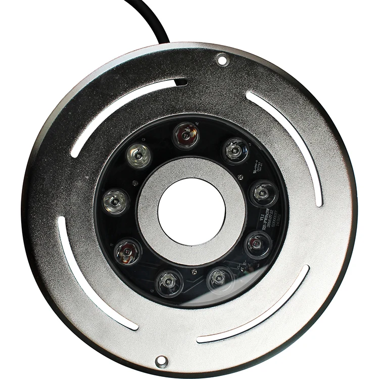 
hot sell full color 27W 24V/12V IP68 waterproof DMX512 Control led fountain light 