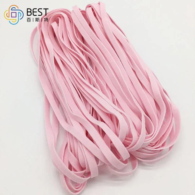 Good elasticity 3.5mm elastic earloop band for face mask samples free