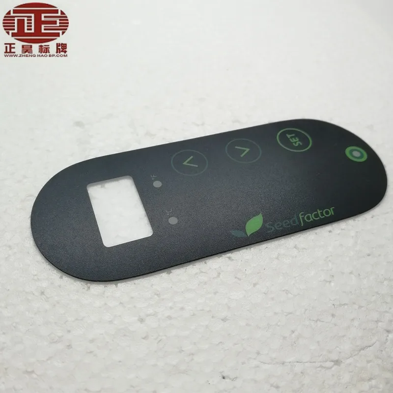 
Strong 3M adhesive panel button label printing keypad stickers labels 