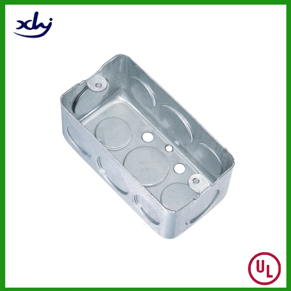 1 комплект, металлическая Удобная настенная электрическая коробка