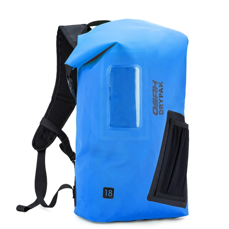 Custom Printing Casual backpack outdoor adventure backpack waterproof 18l backpack tarpaulin