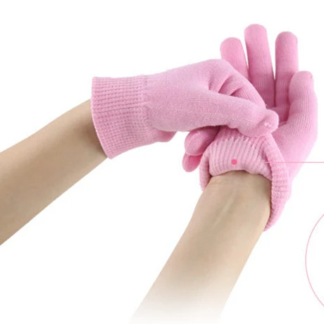 Hot Touch Screen Vitamin E Gel Moisturizing SPA Gloves for Hand Beauty Dry Hand in Stock