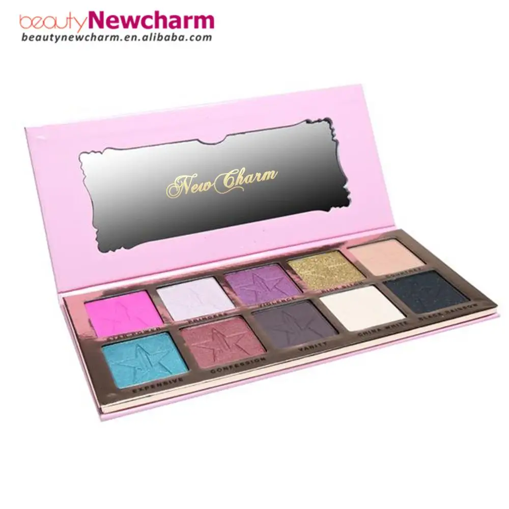 
Wholesale Max touch cosmetics high quality 10 color eyeshadow palette 