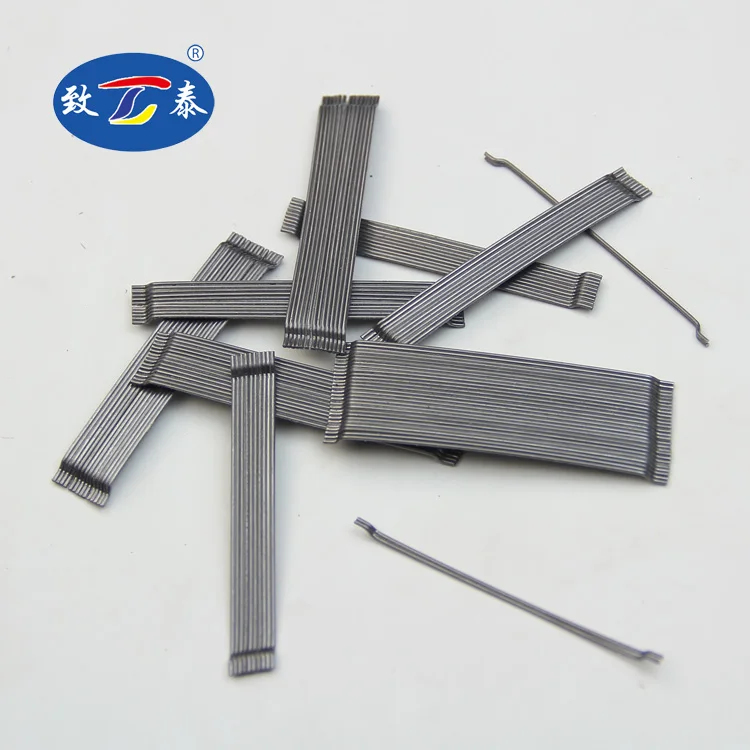 CE zhitai glued and ends  hooked  steel fiber in building constractions