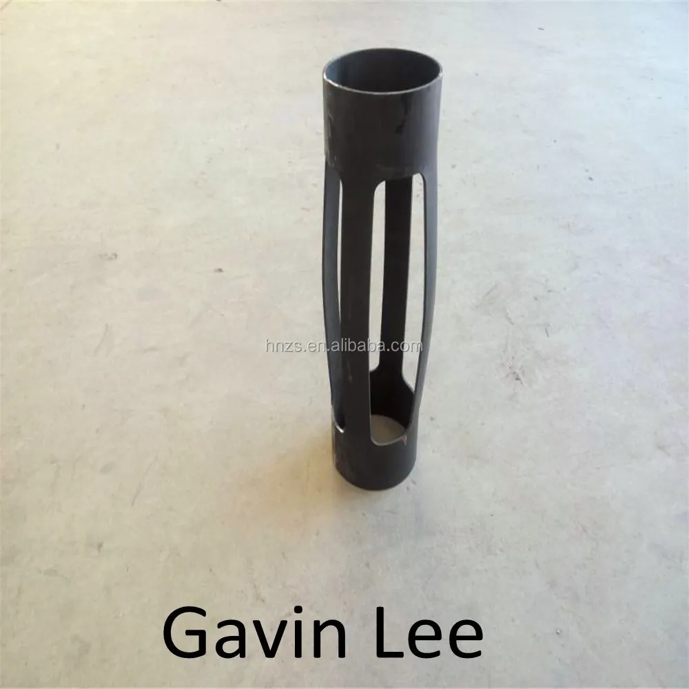 API standard flexible pipe sleeve casing centralizer for oil drilling