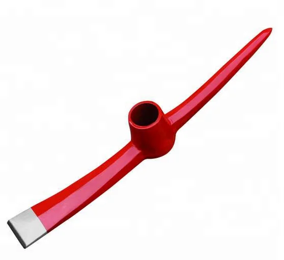Steel man-hand forged pick axe P404 with round eye