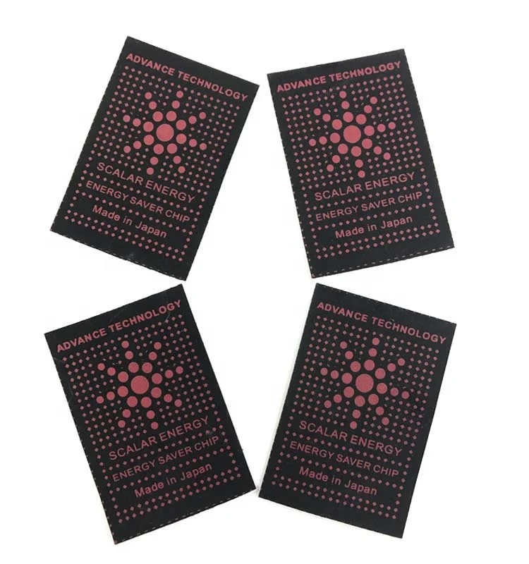 Supper thinner scalar energy saver sticker anti radiation chip for 5g protection