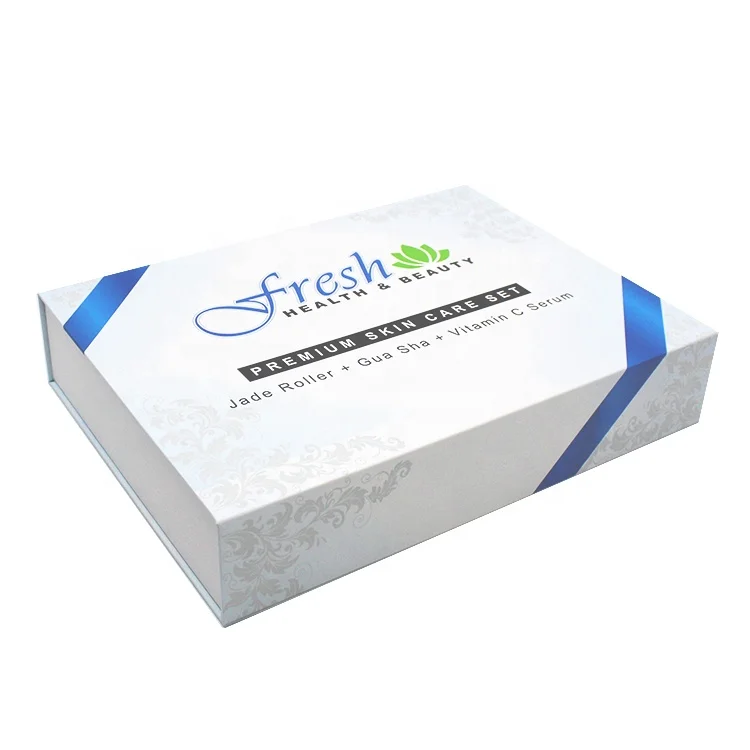 Guangzhou Custom Logo White Magnetic Flap Packing Box Magnet Gift Boxes Factory