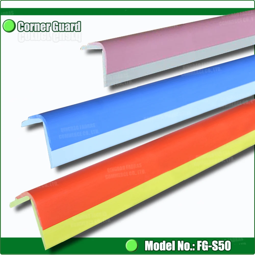 
Plastic Hospital Walkway Wall Protector Corner Guard 
