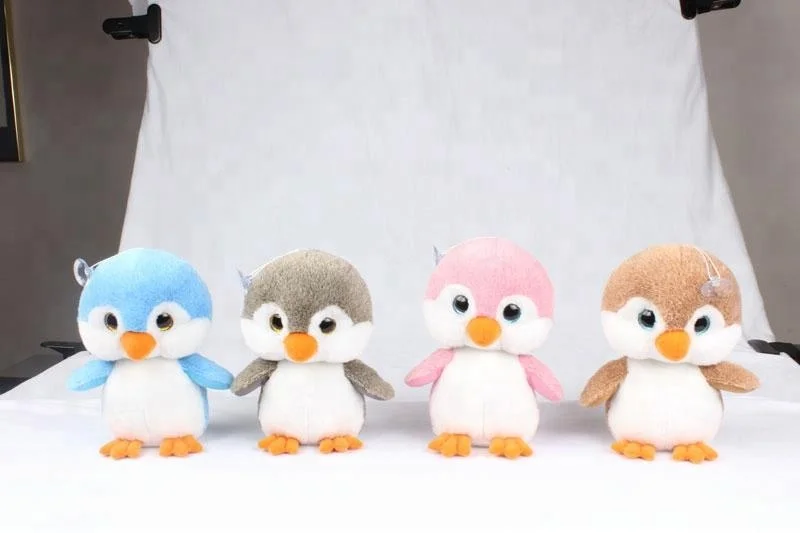 Hot Sellsoft Cute Plush Stuffed Blue Penguin Toy Custom Plush Small Dull Penguin Baby Toys