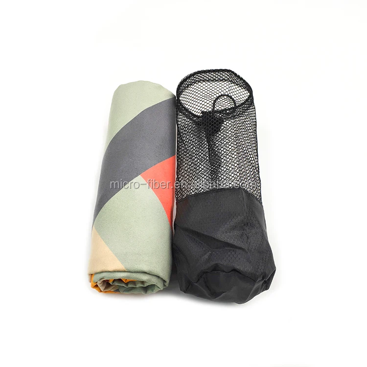 Высококачественное Полосатое впитывающее полотенце из микрофибры с индивидуальным принтом