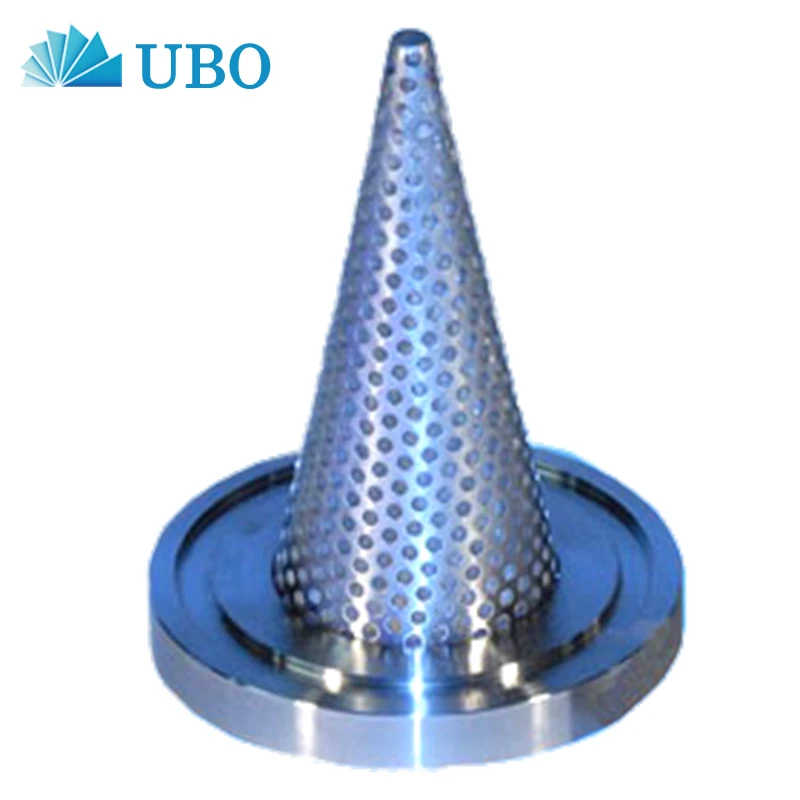 Customized Stainless Steel Cone Strainer Wire Mesh Cone Filter