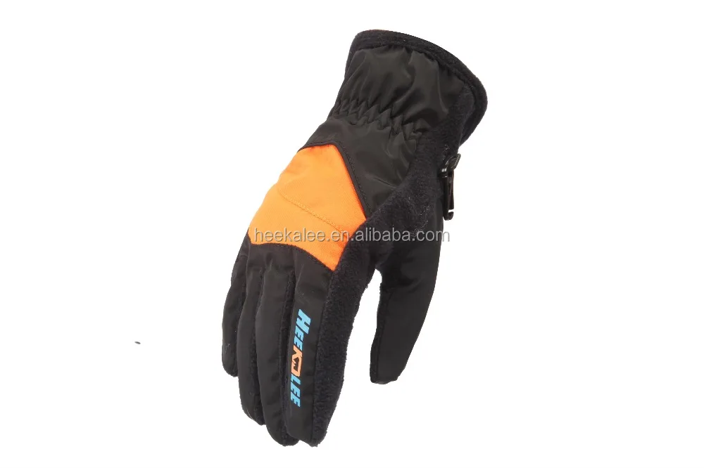 Thinsulate insulation waterproof membrane insert glove snowboarding ladies white ski gloves with breathable fabric