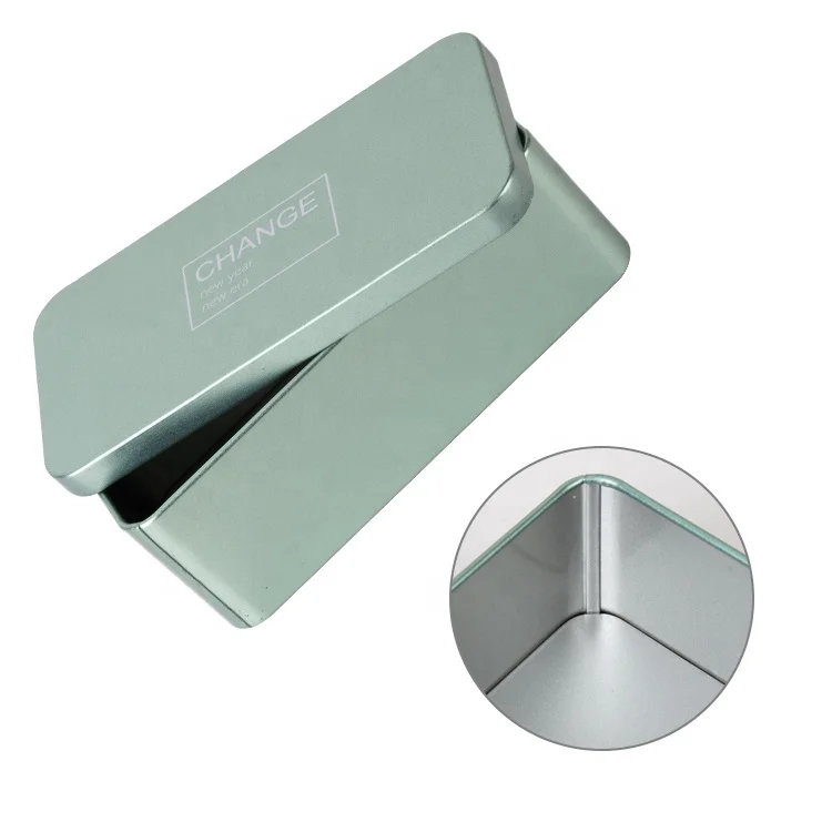 ODM service Food Grade cookie rectangular tin box with lid