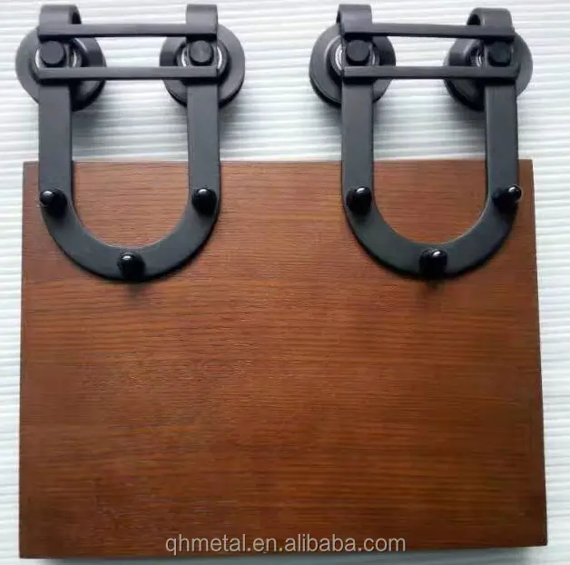 Wholesale Door Track Rail Hardware Manufacturer Durable Sliding Wooden Door Accessory Hanging Barn Door Hardware Kit
