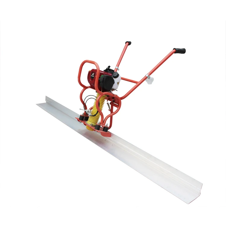 2024 Stainless steel vibratory floor leveling surface finishing machine vibrating concrete screed