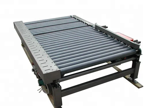 Customized size computer assembly line chain pallet turntable conveyor