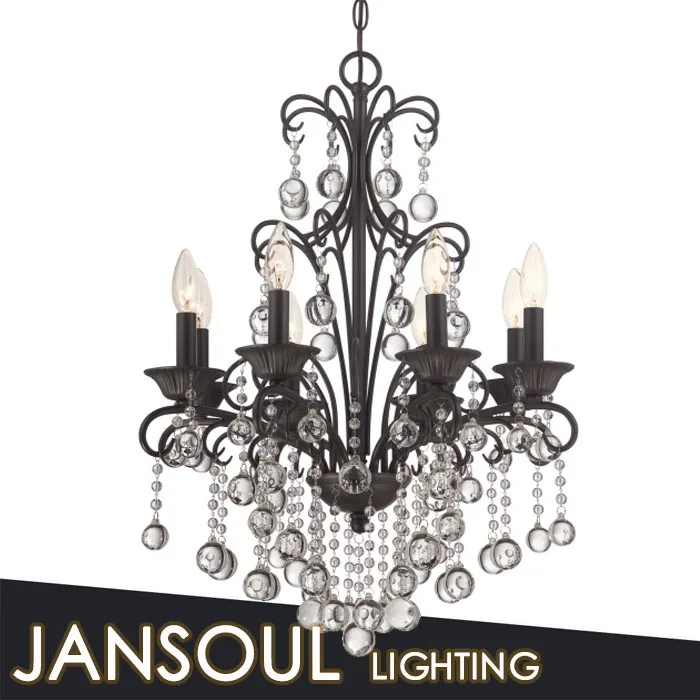 China pendant decorative lamp morocco hanging more crystal ball black chandelier