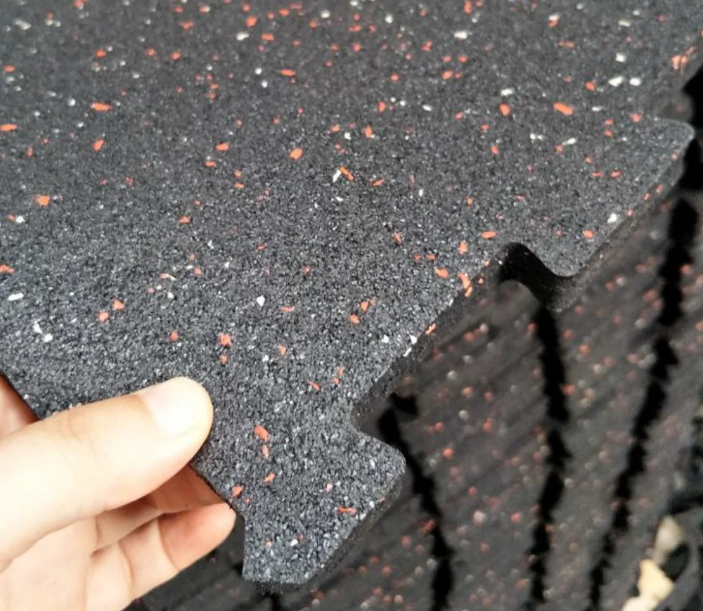 rubber gym mat