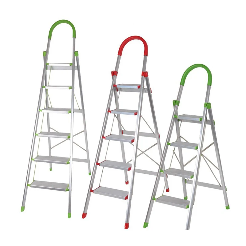 Best price home use folding ladder save space foldable ladder