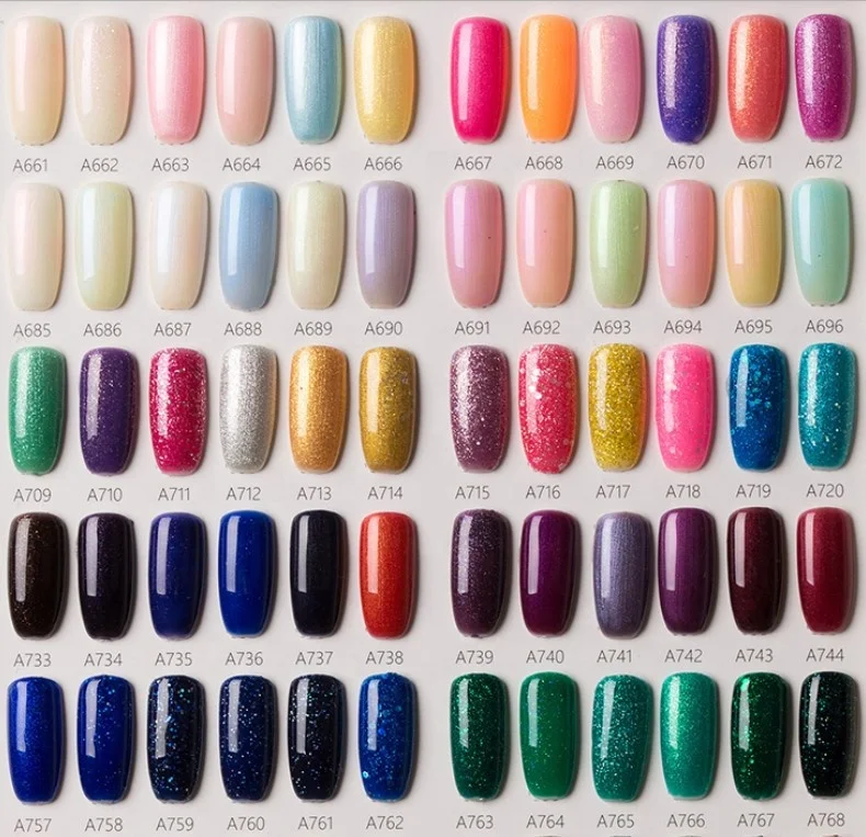 Melason New Wholesale OEM Private label UV Gel Nail Polish Set Environmental  Bottle for  Beauty Salon