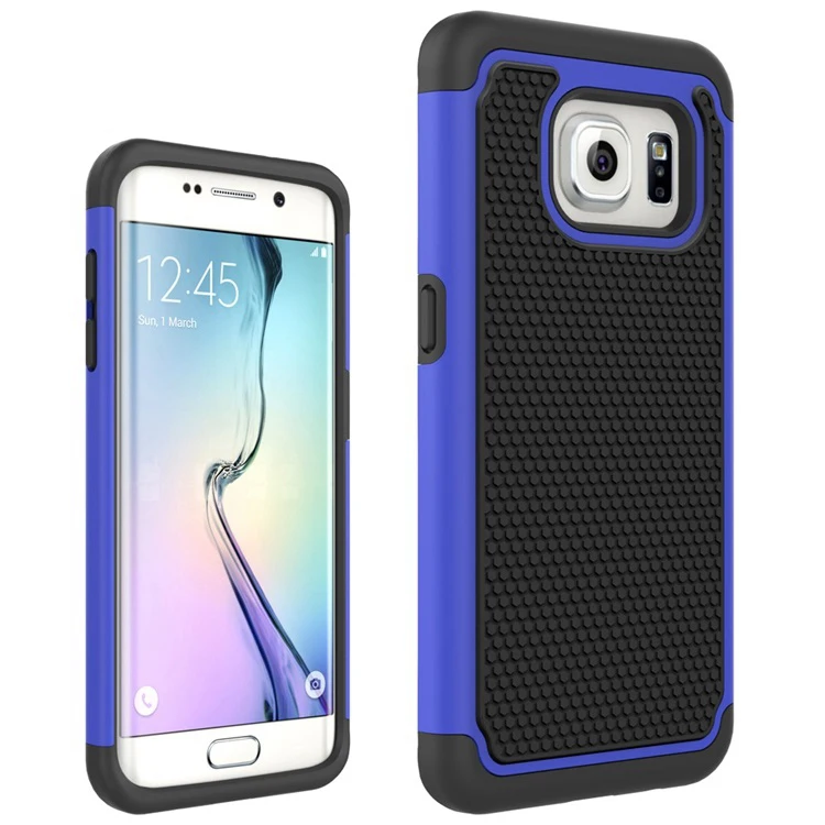 Анти шок ТПУ Pc Phone Case задняя крышка для Samsung Galaxy S7 край