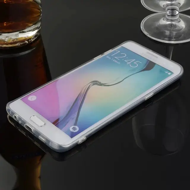 
Luxury Plating Soft TPU Smart Mirror Case for Coque Samsung Galaxy S3 S4 S5 S6 S7 S8 S9 S10 Edge Plus Clear Silicone Back Cover 