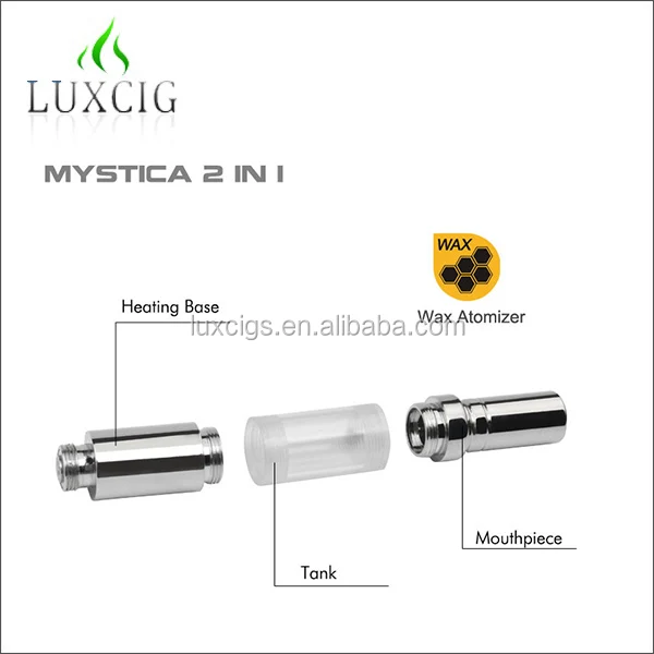 Hot Selling Mystica Vape Mod with 650mAh Battery G2 tank and Quartz wax atomizer 2 in 1 Vape set