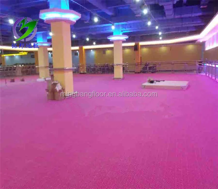 Modular Tiles Outdoor PP Interlocking Sports Floor for roller skating