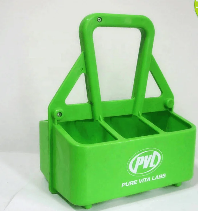 Plastic 6 bottle holder beer carrier