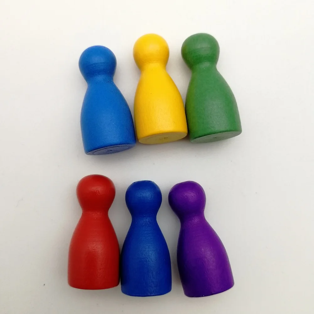 Custom Wooden Pawns Board Game Pawns Pieces