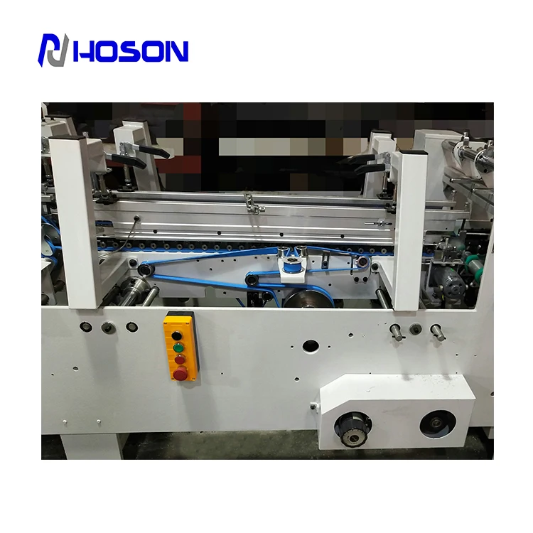 ZH-880BFT KFC BOXES Bottom Lock Folder Gluer Machine