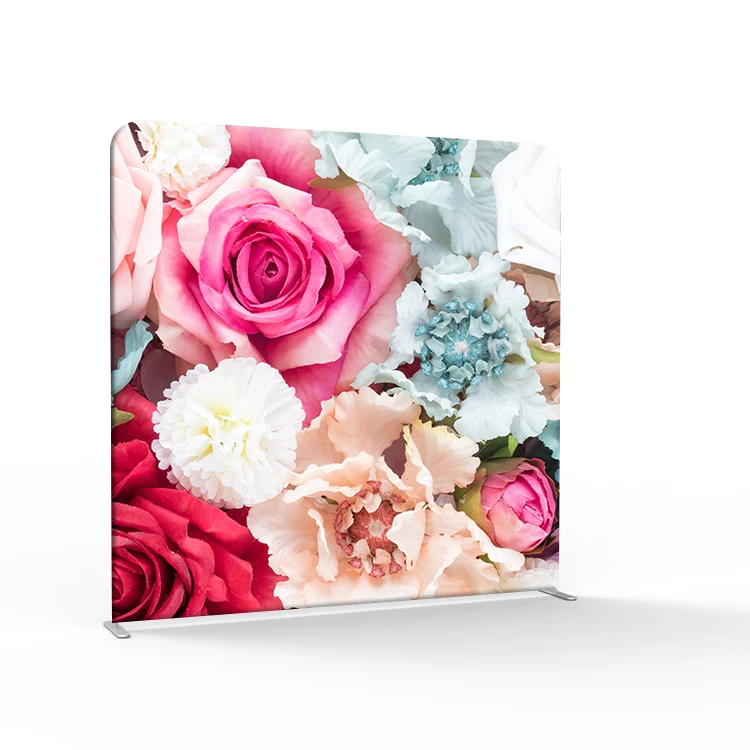 8x8ft Flower Wedding Photography Booth Photo Backdrops for Party