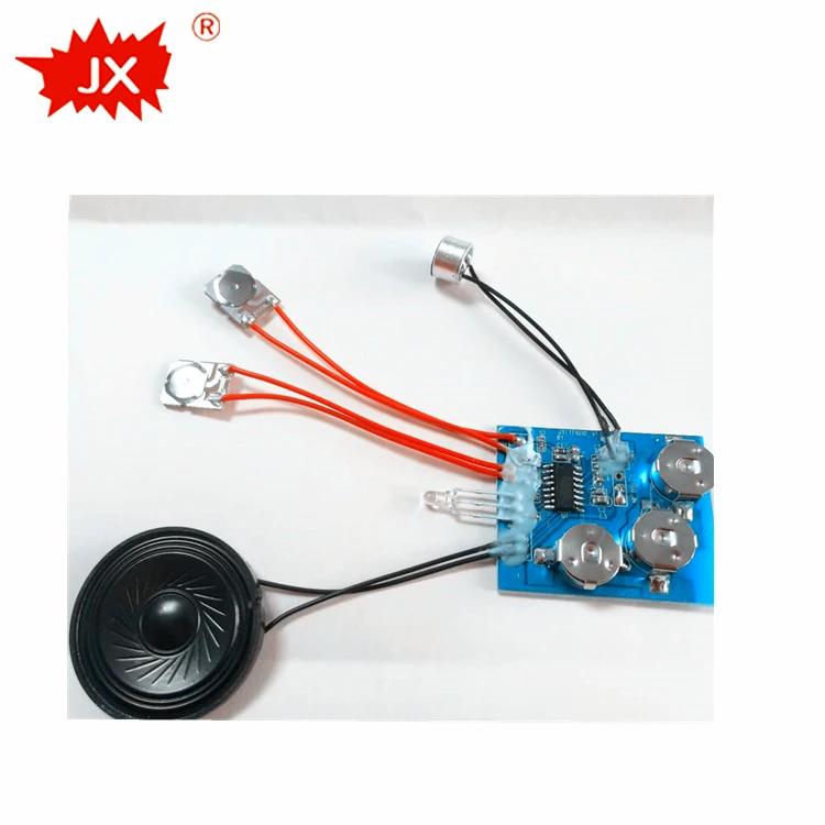 Программируемый записываемый звуковой модуль для поздравительных открыток