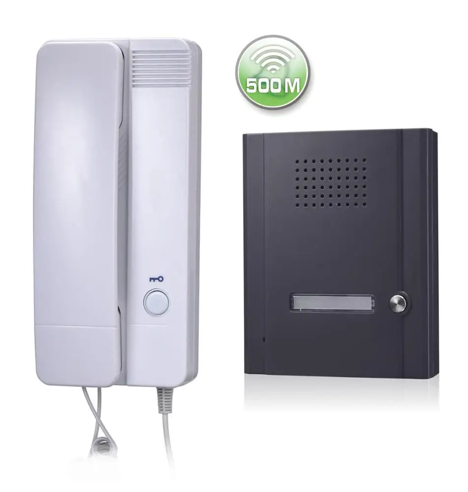 
Wireless Multi Apartment Long Range Quhwa Video Intercom Doorbell 