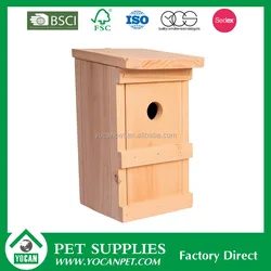 Custom New Unfinished Wooden Bird Houses Wholesale