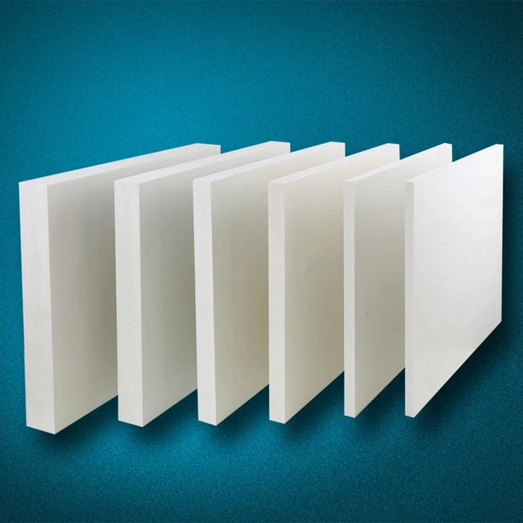 1220mm*2440mm*9mm Pvc Sheets PVC Free Foam PVC Foam Board Sign Board and Furniture PE Bag WHITE CE ISO SGS 0.48-0.9 1mm-25mm