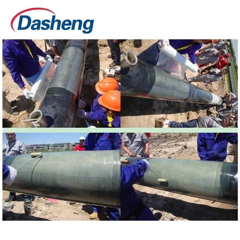 3 Layers Anticorrosion Radiation Cross Linked Polyethylene Backing Heat Shrinkable Sleeve for Girth Weld