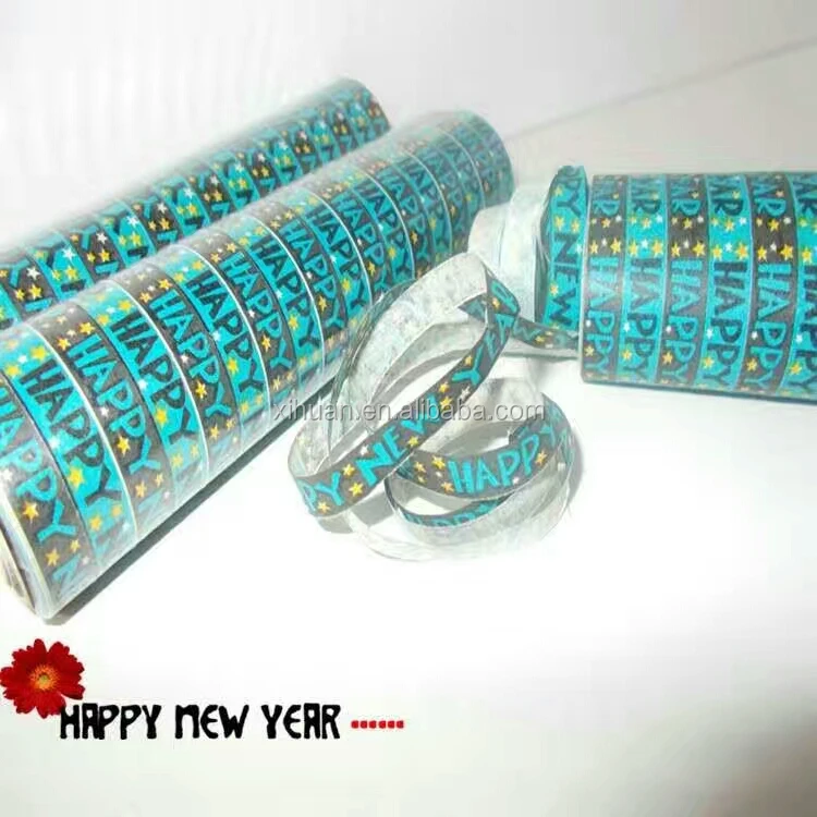 Party confetti streamers PVC Streamers confetti magic streamers